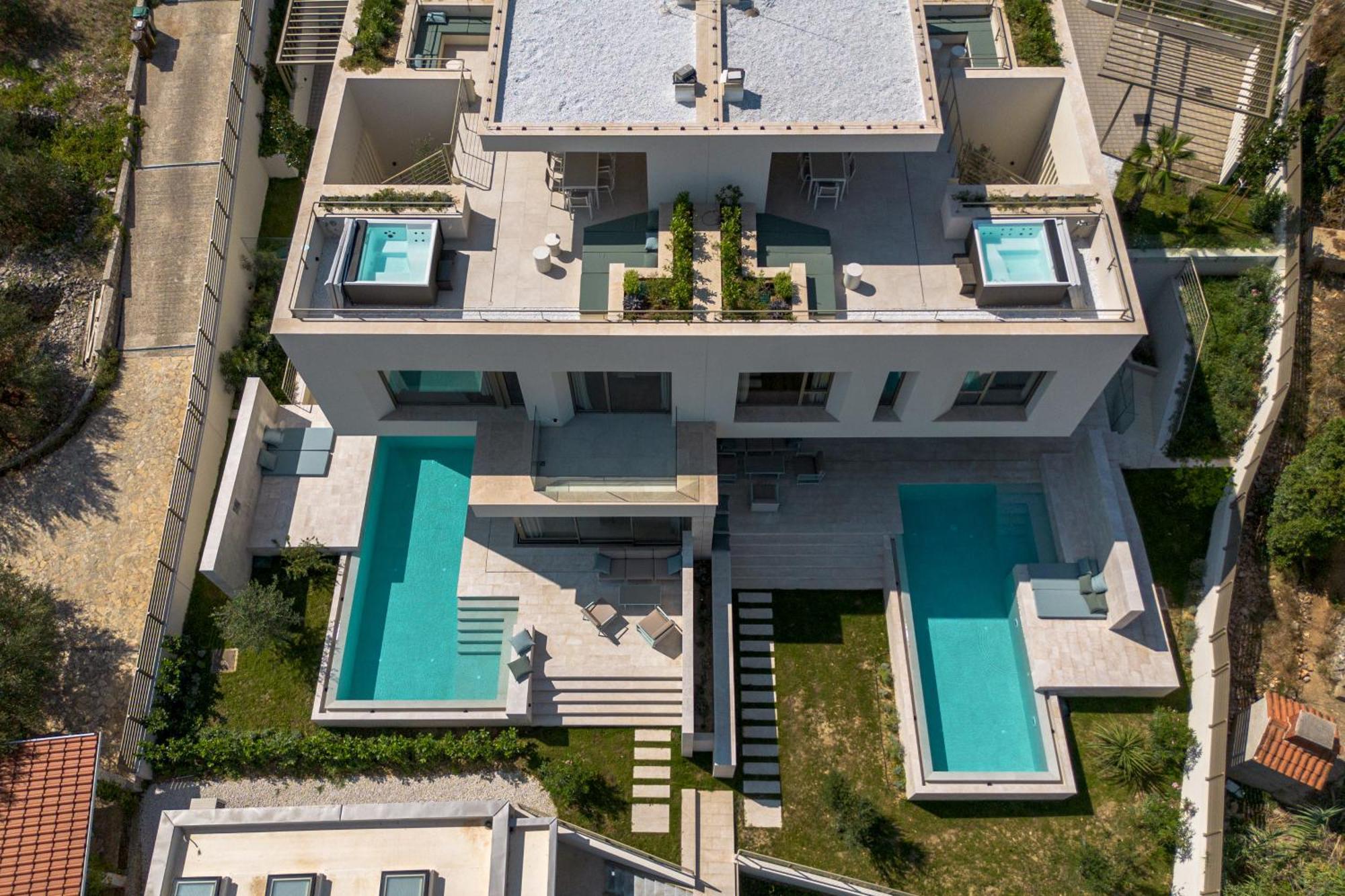 Acadia Beach Villas & Apartments Слатине Экстерьер фото