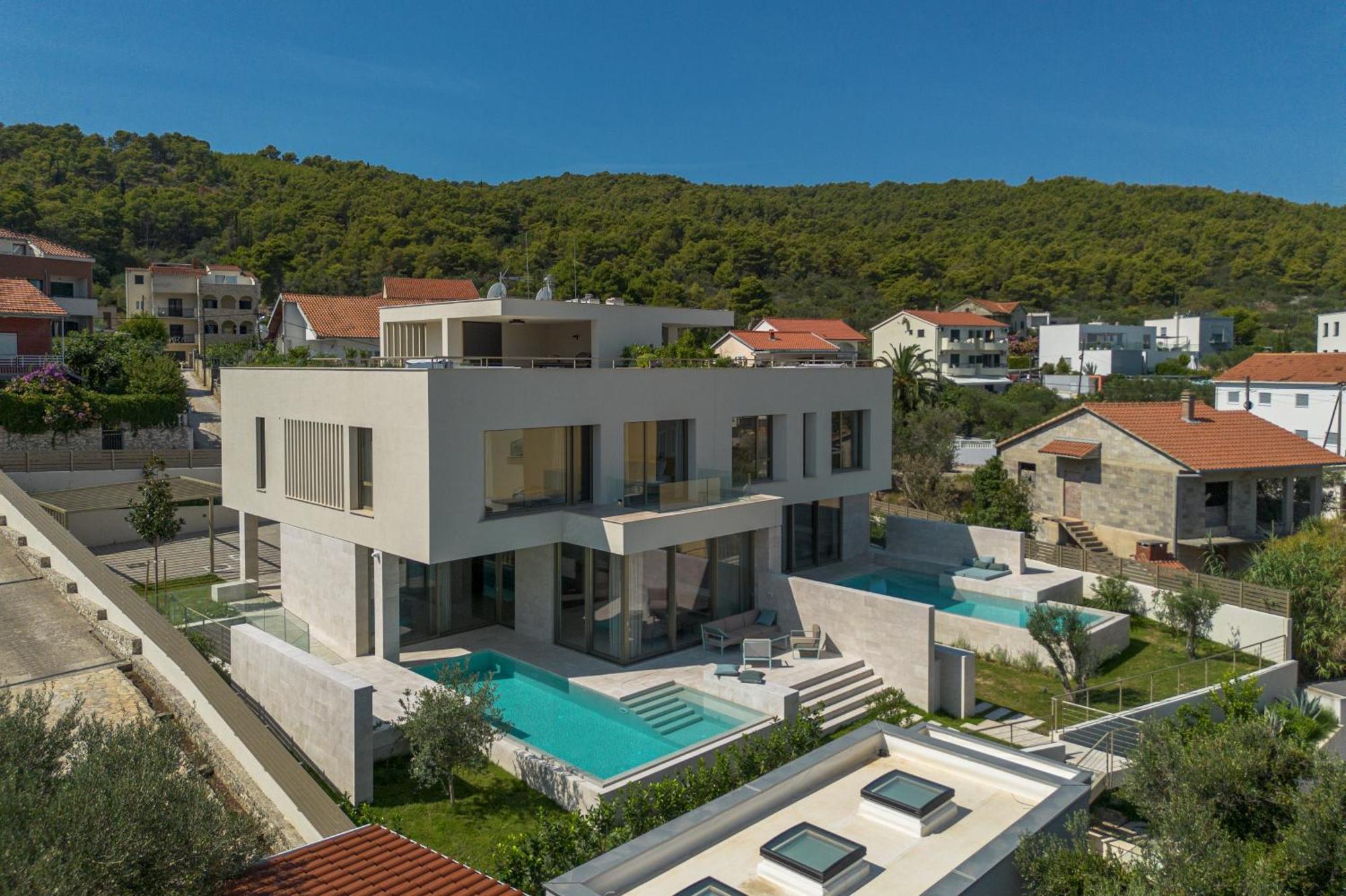 Acadia Beach Villas & Apartments Слатине Экстерьер фото