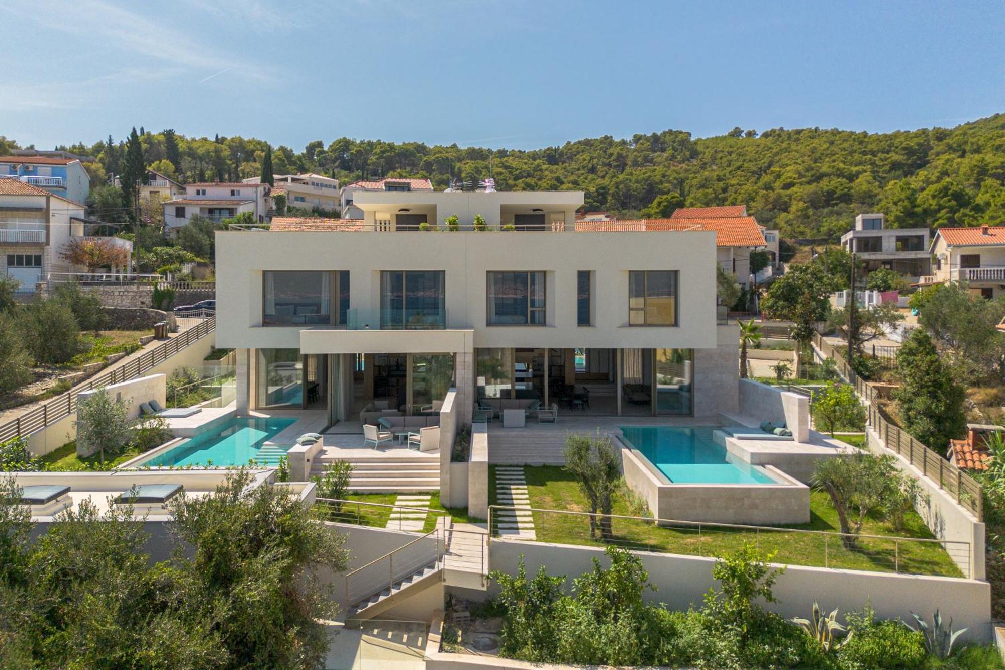 Acadia Beach Villas & Apartments Слатине Экстерьер фото